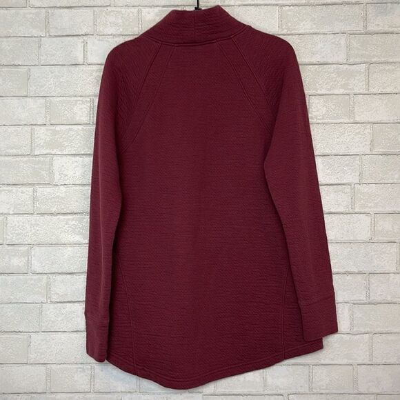 Patagonia Red and Blue Stripe Capilene Long Sleeve Base Layer Top S - Picture 4 of 7